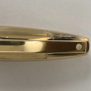 Sheafer Vintage Gold Fountain Pen w/14K Gold Nib